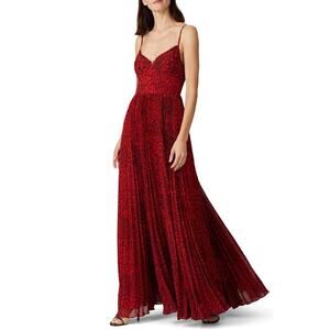 Fame and Partners Red Maxi Dress